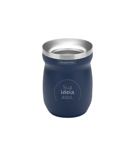 Cuia Térmica em Aço Inox 240ml
