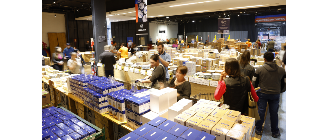 Tramontina prepara outlet oficial com 150 mil produtos em Carlos Barbosa