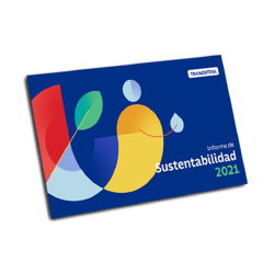 Grabado del Informe de Sustentabilidad.