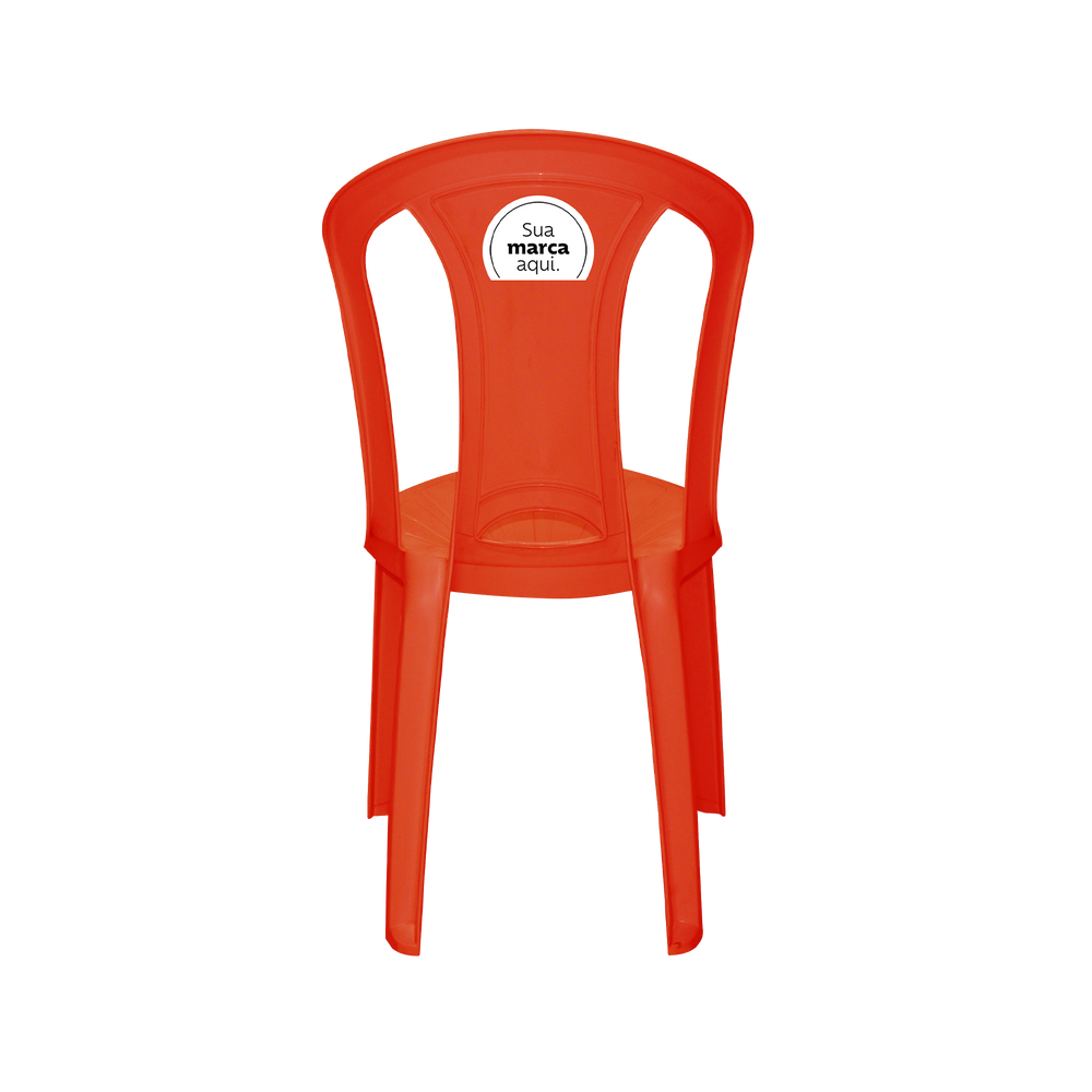 Cadeira Bistrô Tramontina Torres em Polipropileno Branco