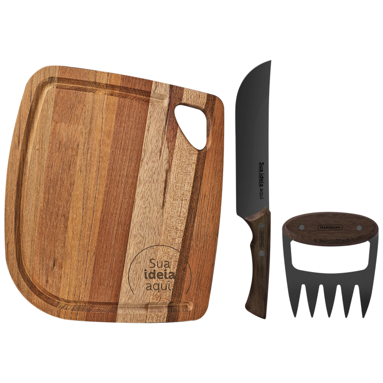 Jogo para Churrasco Black 3 peças
