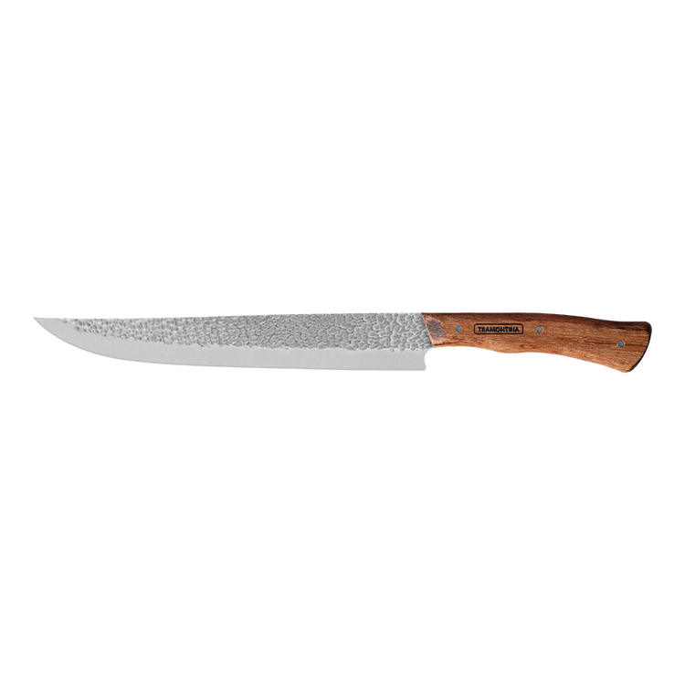Tramontina Nômade 10" Butcher Knife with Stainless-Steel Blade and Wood Handle