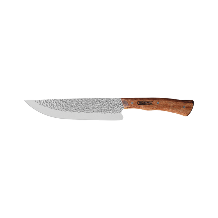 Tramontina Nômade 8" Meat Knife with Stainless-Steel Blade and Wood Handle