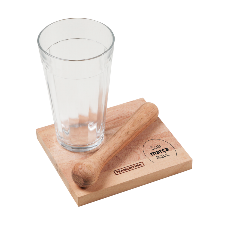 Kit Caipirinha Teca 3 peças