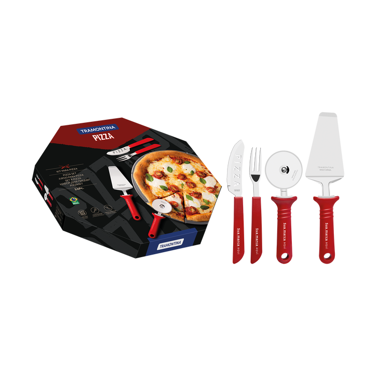 Kit para pizza 14 peças