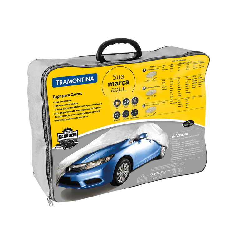 Capa impermeável para carro (P, M G)